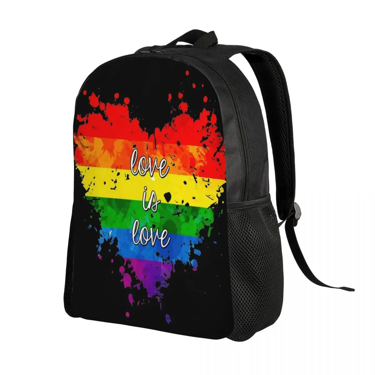 

Рюкзак с регулируемым плечевым ремнем Love Is Love