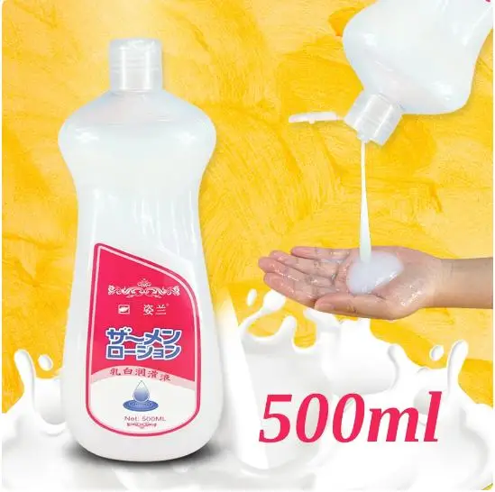 Japan Lubricant For Sex 200ml/300ml/500ml Sex Semen Viscous Lube For Couples Vagina Anal Oil Lubrication Intimate Goods Sex Toys