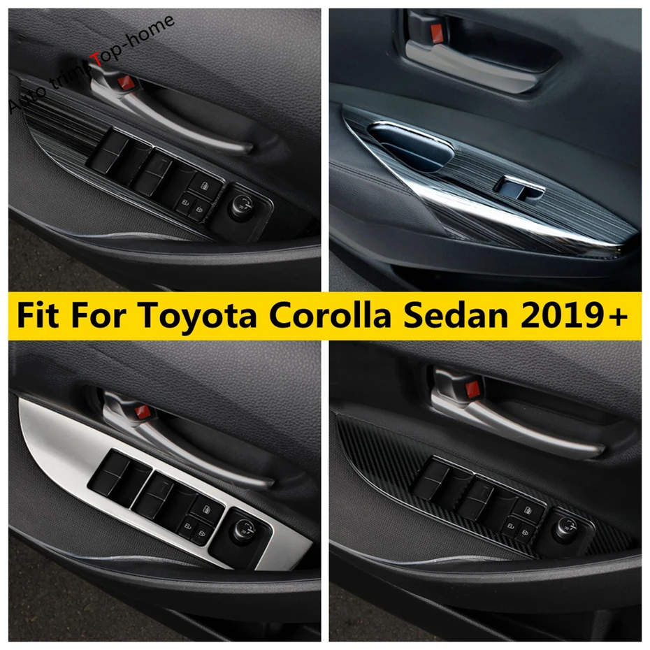 Car Interior Full Set Carbon Fiber Sticker Trims For Toyota Corolla 2007-2013 - Foto 2