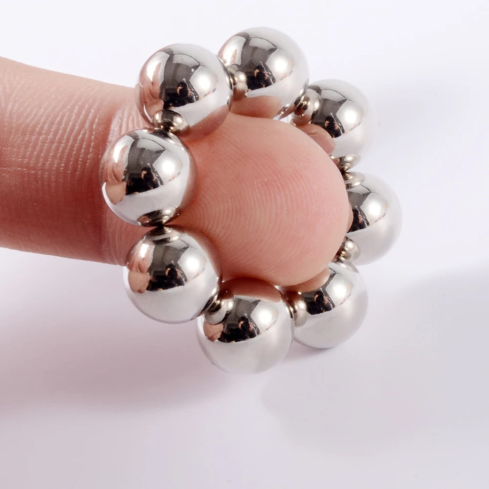 Powerful Magnetic Ball Nipple Clamps Non Piercing Vagina Clitoris Stimulator Magnet Balls BDSM Bondage Erotic Sex Accessories nipple sex toys nipple clamps nipple clamp vibrator