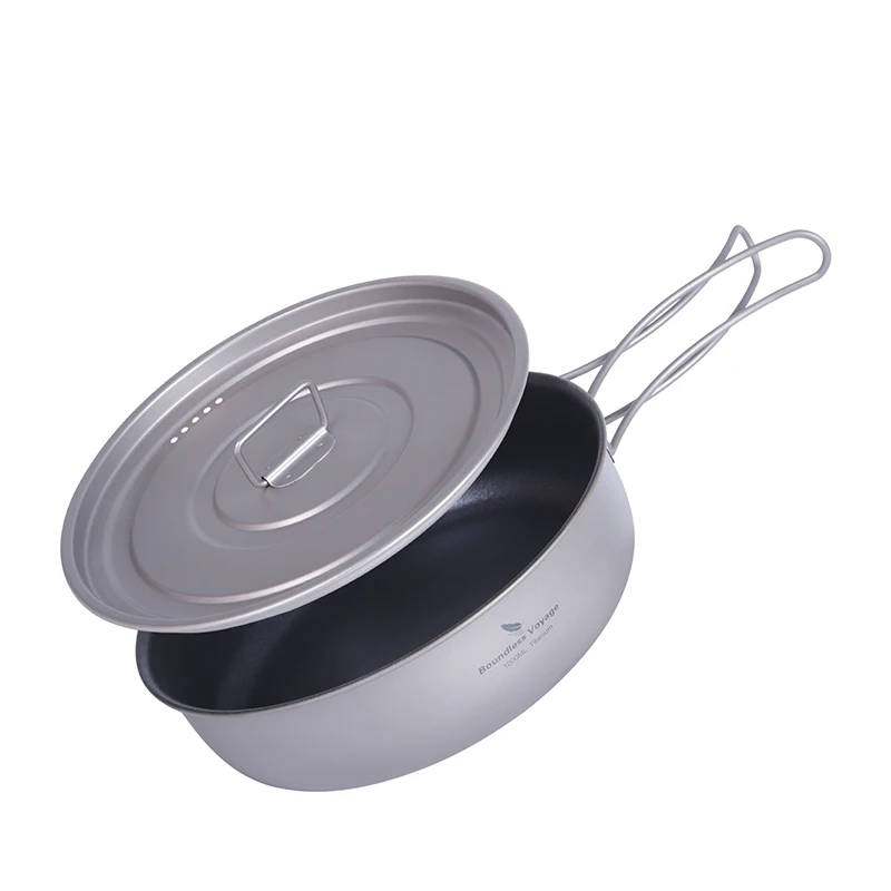 Camping Frying Pan with Lid Camp Cooking Cookware Camping Boutique
