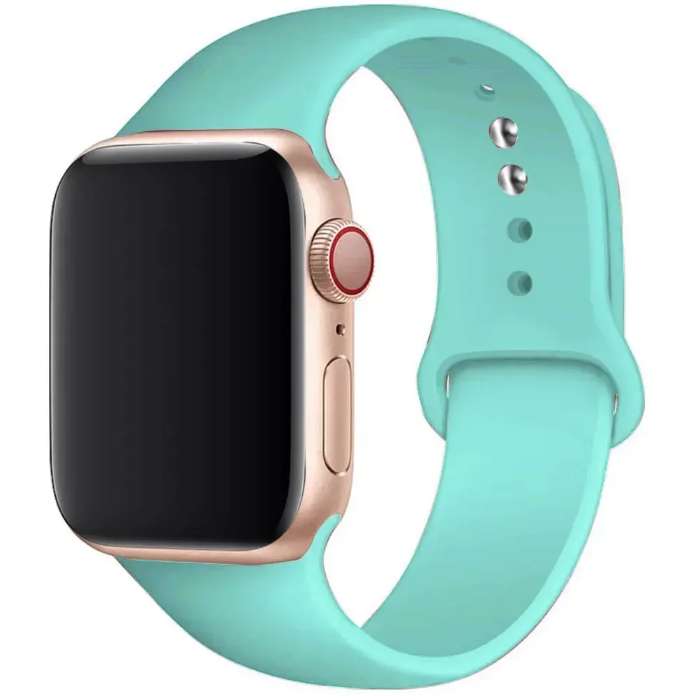 Premium Silicone Sport Band for Smartwatch - Vibrant & Durable Design for Everyday Wear