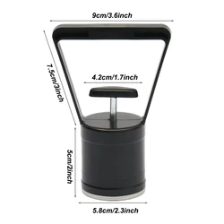 Heavy Duty Magnetic Pickup Tool with Ergonomic Rubber Grip (Black)