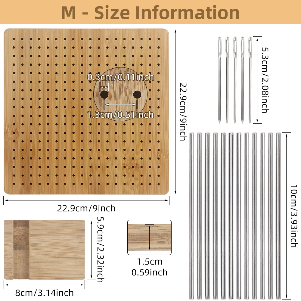 Wooden Crochet Blocking Board Reusable Handcrafted Knitting Blocking Mat  Set For Knitting Granny Squares Needlework Lovers - AliExpress