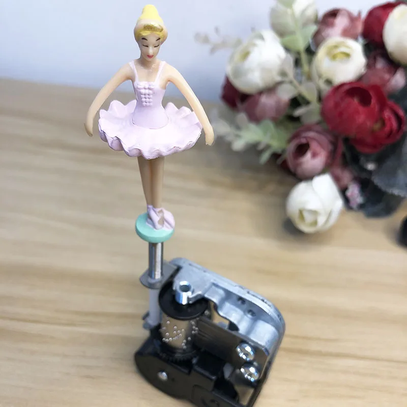 Zinc Alloy Wind Up Musical Movement DIY Music Box Parts Doll Making for Home Desk Tabletop Ornament Kids Gift 3
