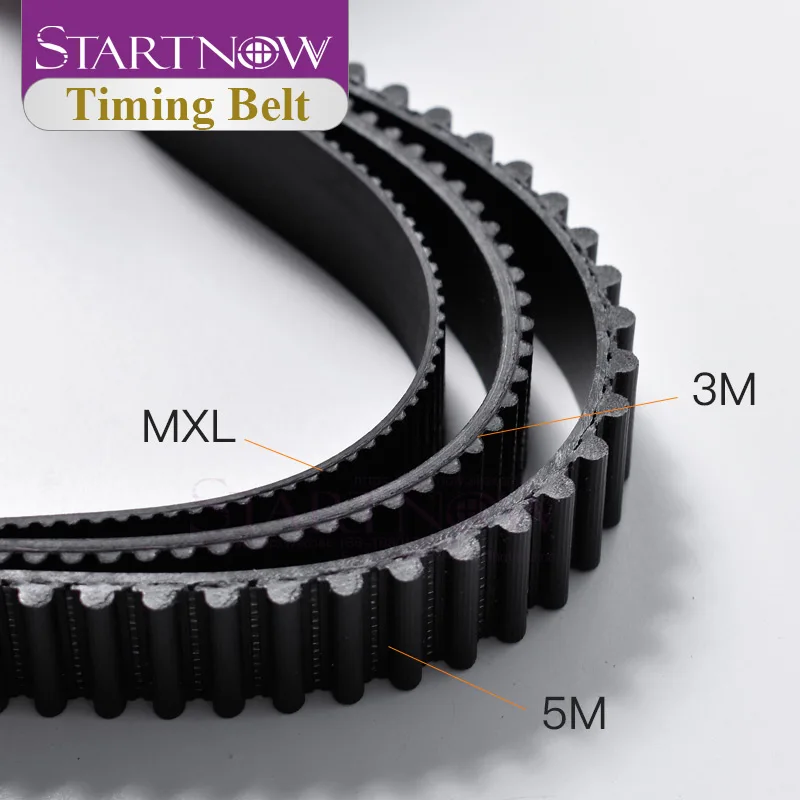 Startnow 고품질 개방형 변속기 동기 벨트, CO2 레이저 조각 기계 타이밍 벨트용, HTD 3M PU 25 30 35 mm