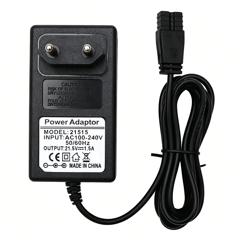 Teguy V40 ENHULK PCT403T T403 EHT21001-L20 휴대용 풀 진공 청소기 어댑터용 1.5m 21.5V 1.5A 충전기 교체품