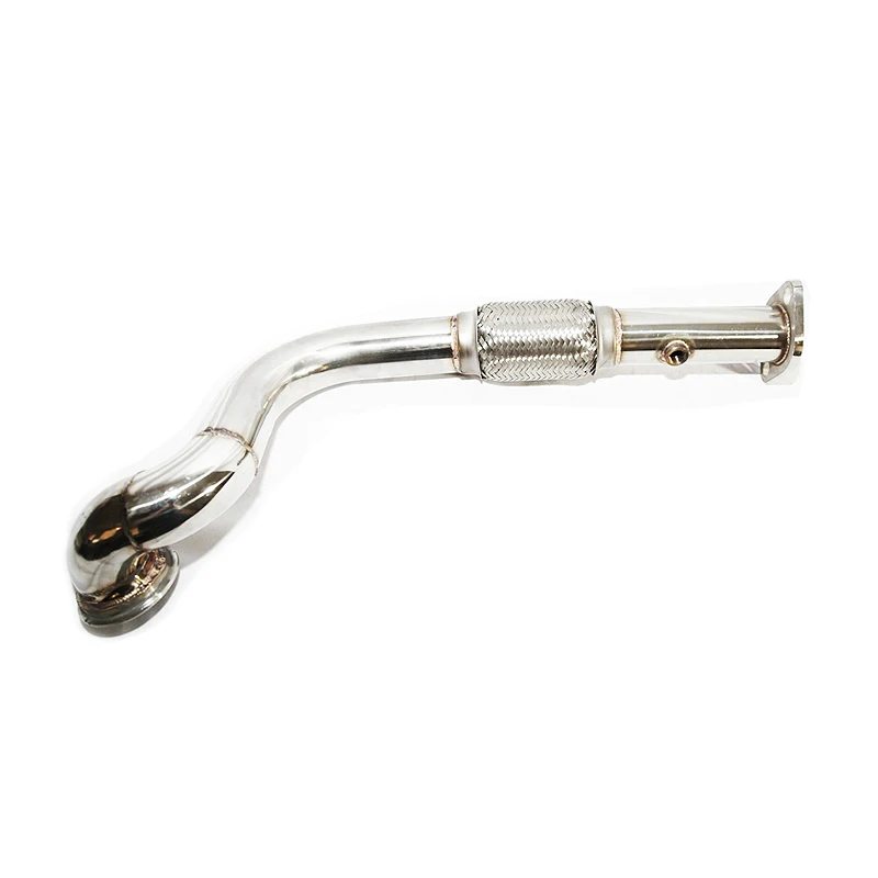 

V-образный ремешок SS 3, 2,5 дюйма, нижняя труба подходит для honda Civic 88-00, Civic CRX, Integra B16, B18