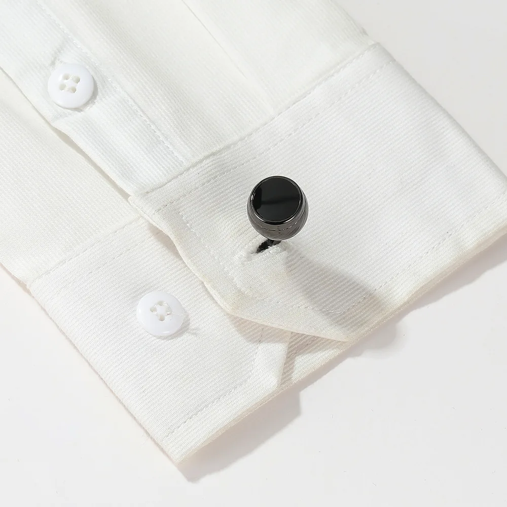 Gemelos de alta calidad para hombre y mujer, moda de oro rosa, camisas francesas, accesorios para banquetes de boda, regalos|Alfileres de corbata gemelos| AliExpress