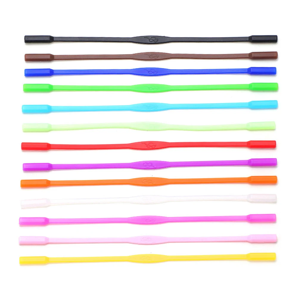 Silicone Eyeglasses Strap Children Glasses Band Strap Retainer Sunglasses Band Cord Holder Sports Glasses Rope