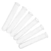 6 Pcs Hydroponic Vase Test Tube Vases Flower Tubes Transparent Plastic Crystal Epoxy 1