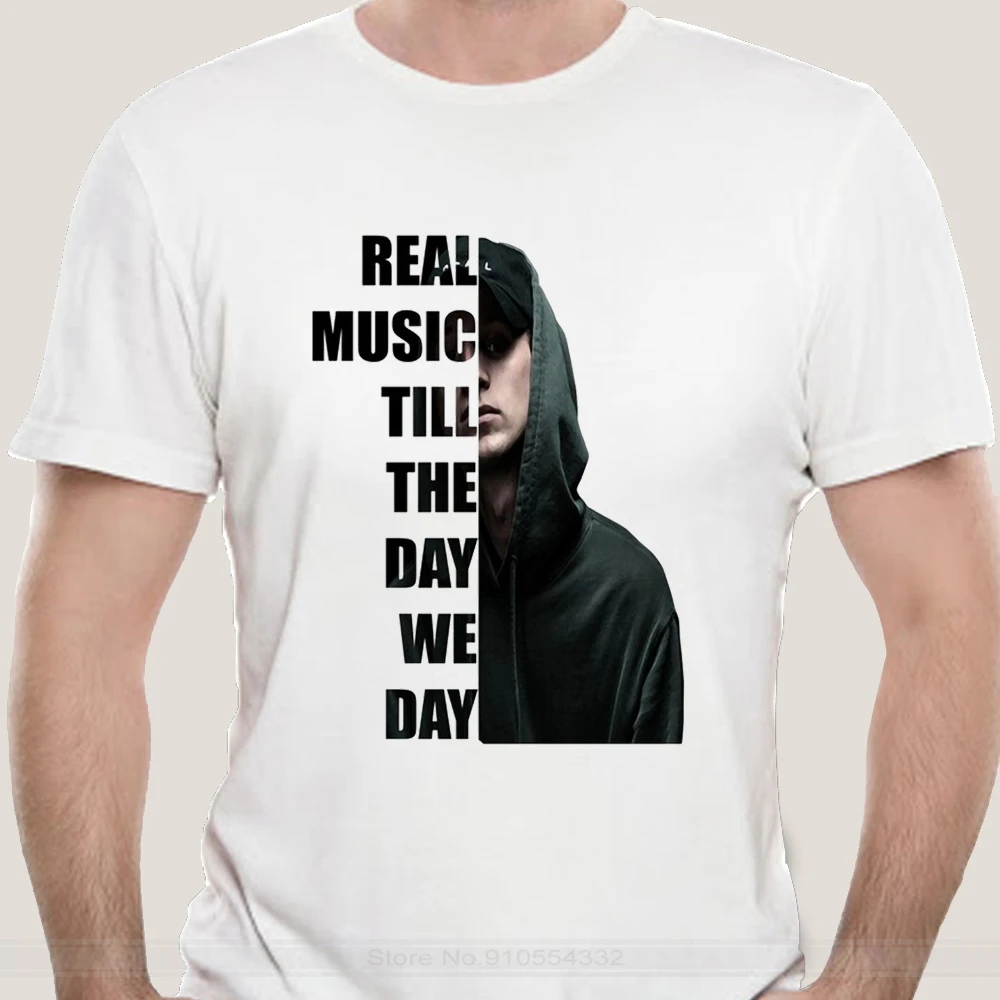 Real Music Nf T Shirt Nf American Rapper White 1