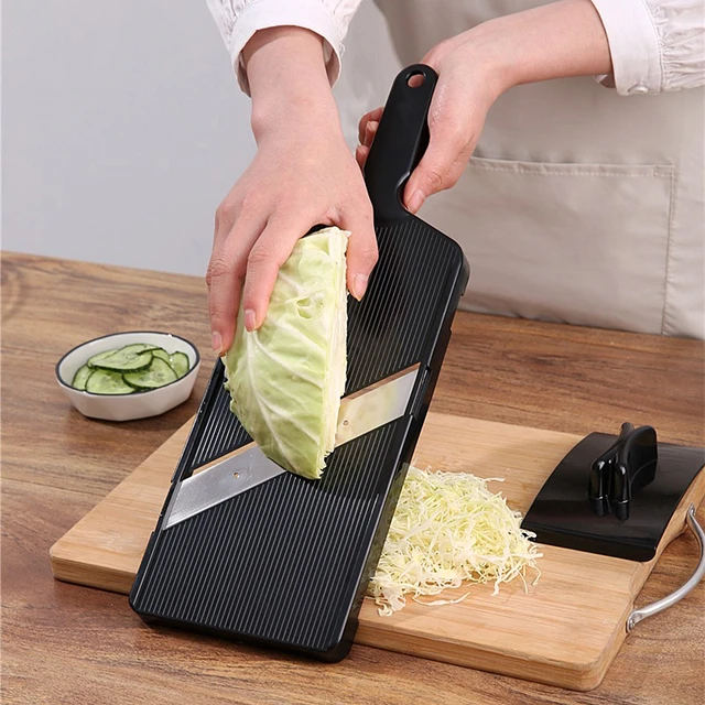 Manual Vegetable Slicer Cabbage Grater Stainless Steel Kitchen Shredder  Japanese Salad Shavings Slicers Radish Potato Cutter - AliExpress