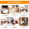 Electric Pasta Maker Machine Pasta Dough Spaghetti Roller Noodle Pressing Machine Stainless Steel 135W for Home Family Use 5