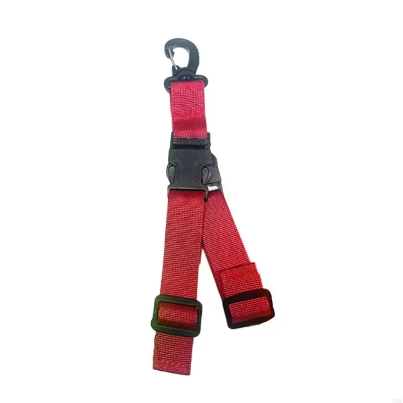 Scubas Diving Fin Mask Holder with Swivels Clip, Diving Flippers Keeper Quick Releases Buckle Webbing Belt for
