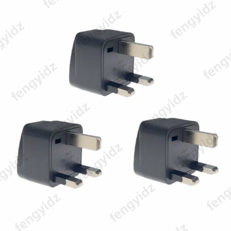 Universal Travel Adapter for UK Power Socket, Compatible with EU, US, AU, and More