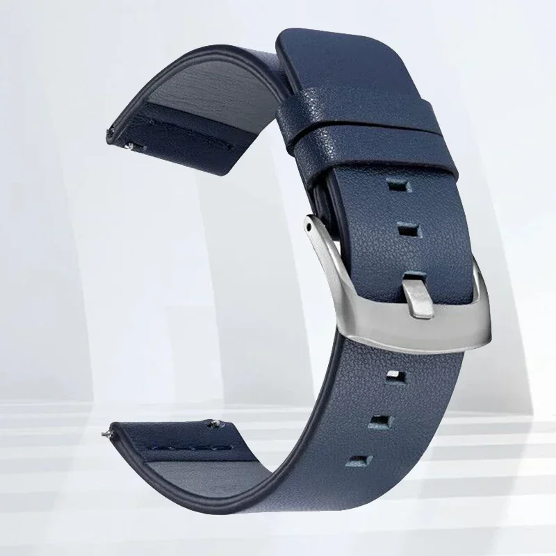 Premium Leather Watchband with Quick Release Strap – Available in Multiple Sizes