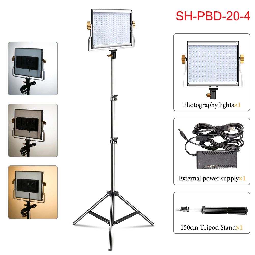 2x4 ceiling light panels Camera Photo LED Video Panel Light Optional with Power Adapter hotography Lighting For Live Stream Photo Studio Fill Lamp panel light LED Panel Lights