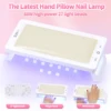 LINMANDA New UV LED Nail Dryer With Leather Pillow For Nail Salon Nail Shop Manicure Tools Foldable Drying Lamp Equipment 1