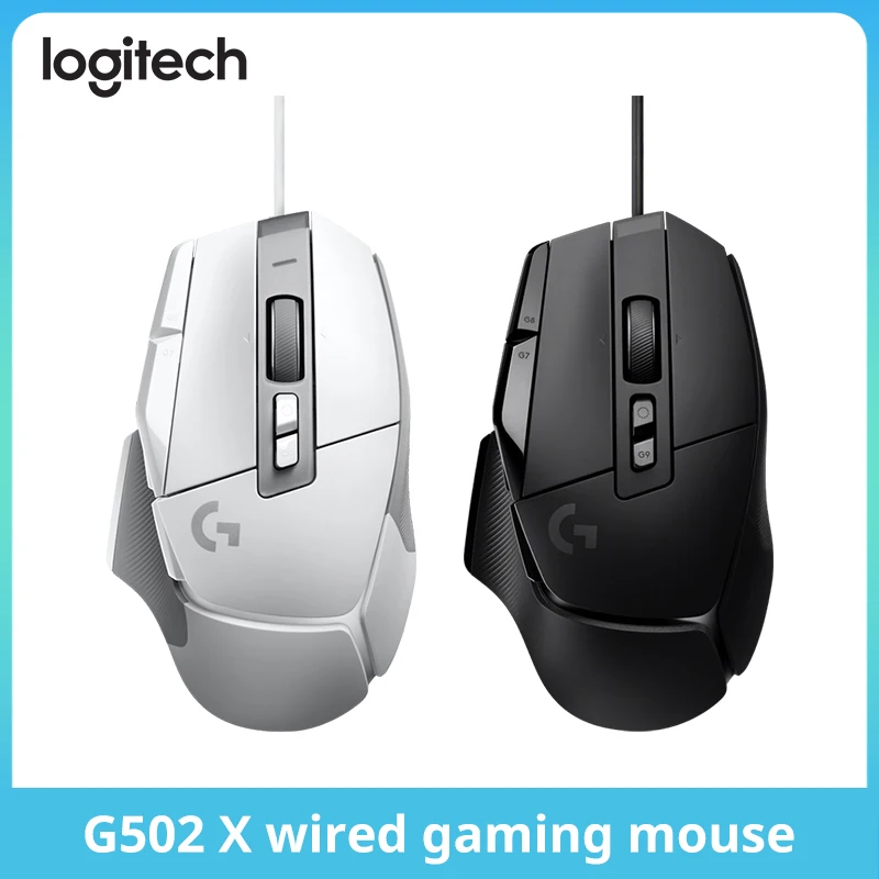 

Open Box Logitech (G) G502 X Wired gaming mouse Paired with mouse padfor use mouse gamer Business office can also be used