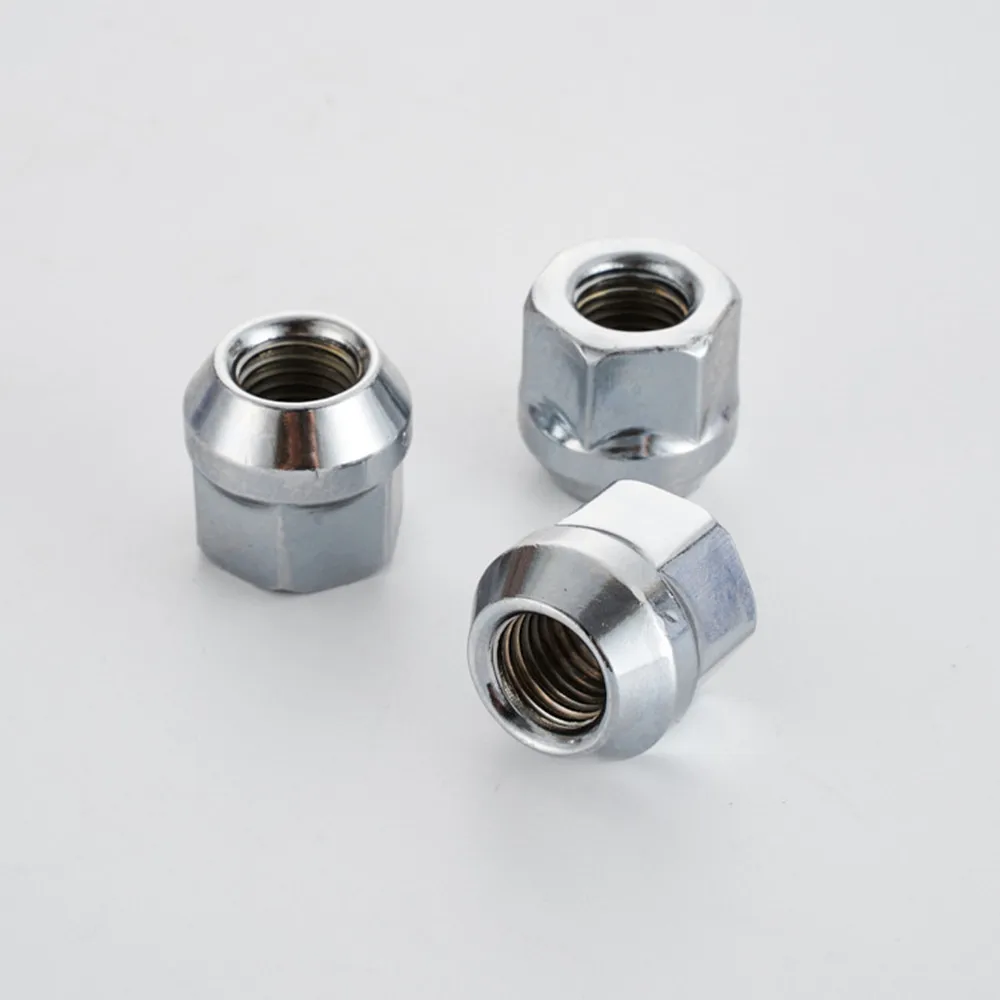 Open End Wheel Nuts 19mm Height 21mm 1/2-20 9/16-18 Lug Nuts 12x1.25 m12x1.5 m14x1.5 Auto Fasteners Auto Accessories Car Accessories