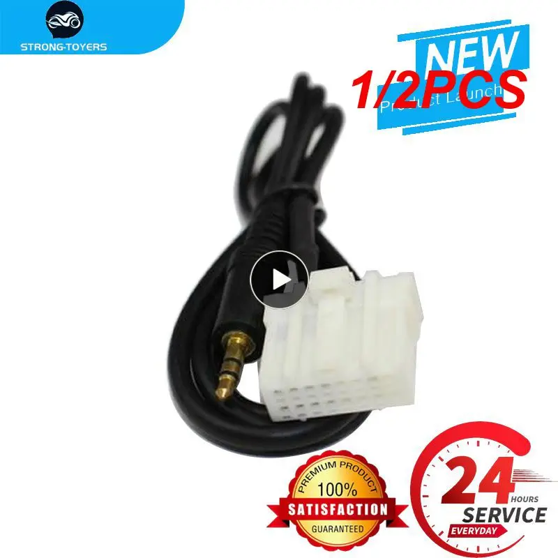 

1/2 шт. автомобильный 3,5 мм AUX аудио кабель-адаптер для Mazda 2 3 5 6 2006-2013 Высокое качество