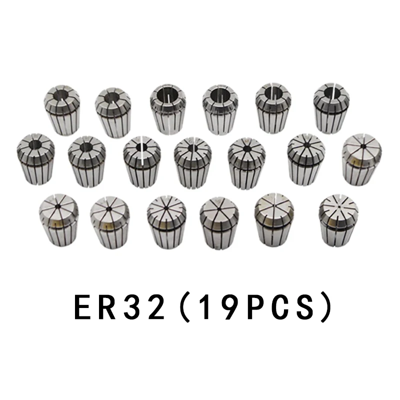 Spring Clamps ER32 21PCS MT4 ER32 MT3 MT2 1PCS Wrench 1PCS Collet Chuck Morse Holder Cone CNC Milling Lathe tool spring collet collet chuck spring collet chuck engraving collet chuck