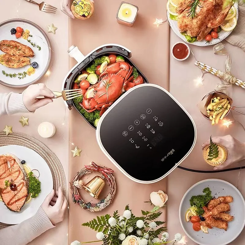 5L Air Fryer Household Visual Steam Air Fryer Microcomputer Touch