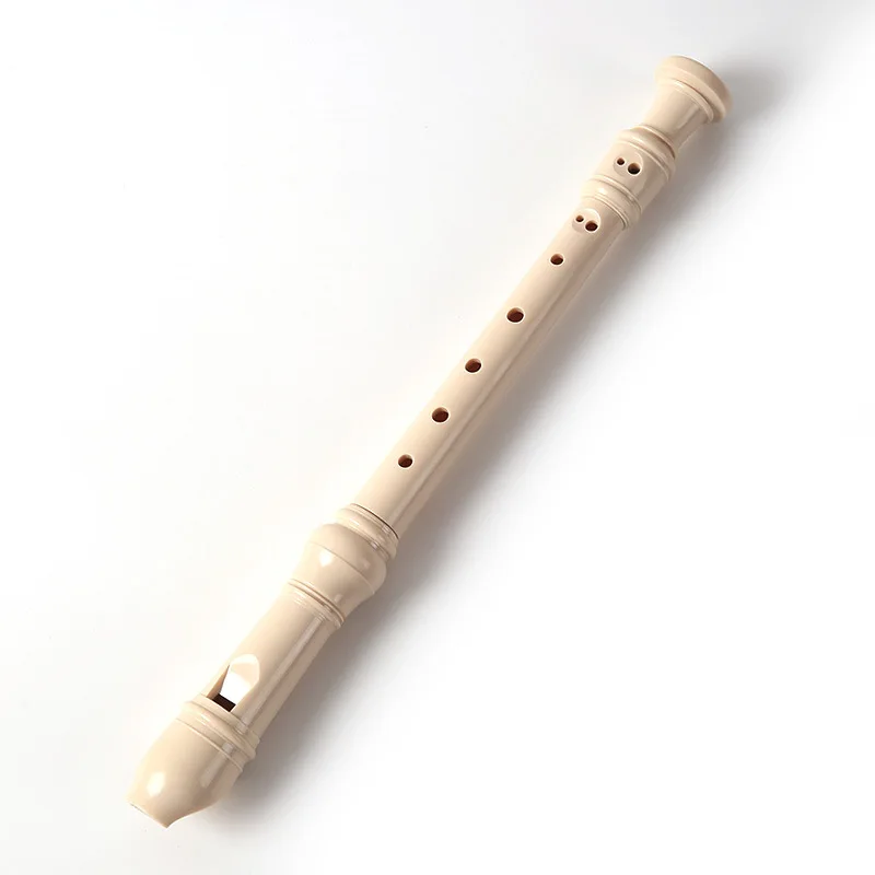 1Pc 8 Holes Plastic Recorder Long Flute German-Style Treble Creative Flutes ABS Beginner Student Clarionet Colorful Instrumens