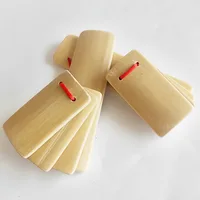 Children Natural Bamboo Small Clapper Talk Stage Performance Professional Chinese Style Characteristic Clapper Talk Adult Toys 1