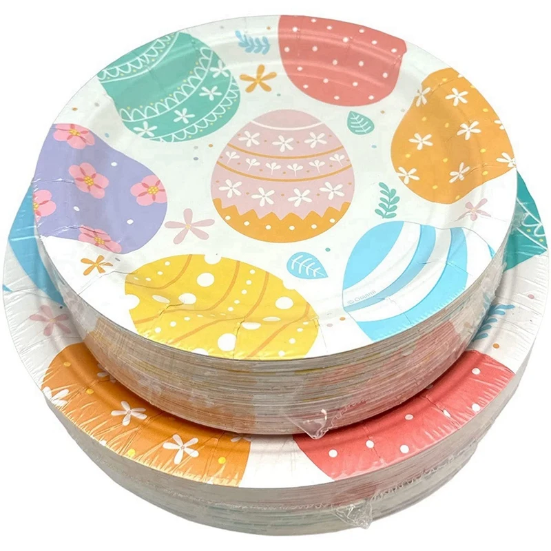 75 Pack Serves 25 Easter Dinner Plates Napkins Dessert Plates Paper Perfect For Home Office Restaurants Schools