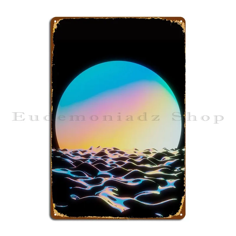 

Sunset Metal Sign Rusty Wall Decor Wall Cave Custom Retro Tin Sign Poster