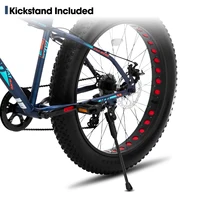 Hiland-Vélo de montagne Fat Opathy pour enfants, vélo de plage pour enfants, frein à disque pour touristes, Shimano, 7 vitesses, 5 ans et plus, 20 pouces 3