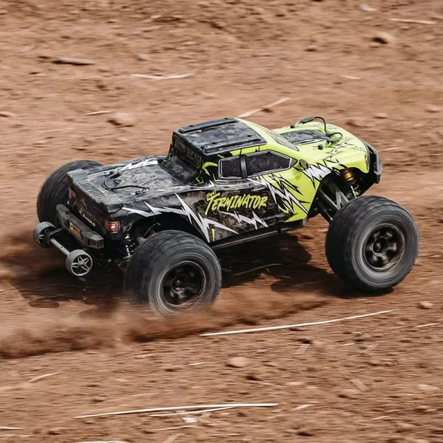 RLAARLO RC Cars RZ001 Monster Truck Omnipotent Terminator 4WD 1:10 Brushless Electric Off Road RC Model Toy Car Christmas Gift 5