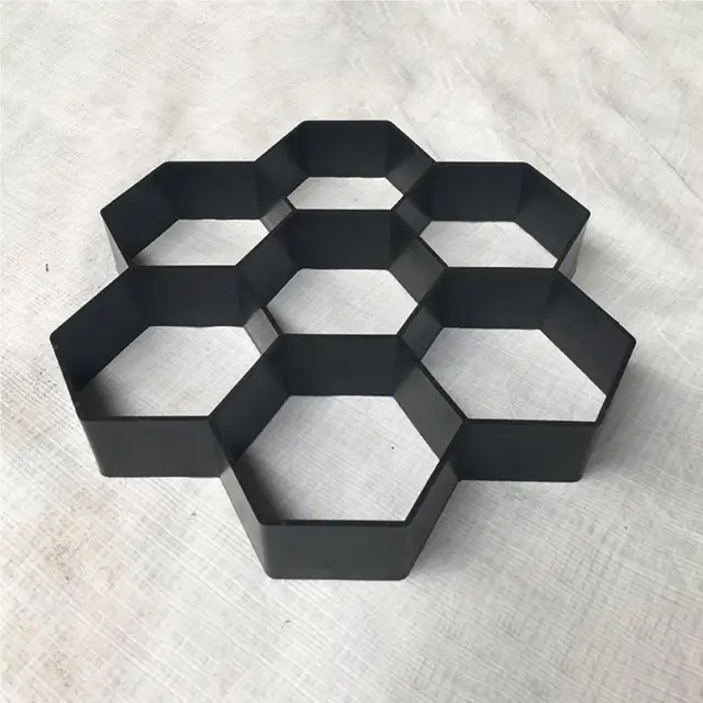 Diy Beton Öntőformák Kerti Burkolat Penész Újrafelhasználható Műanyag Útkészítő Tartós Tégla Forma Udvar Erkély - Image 2