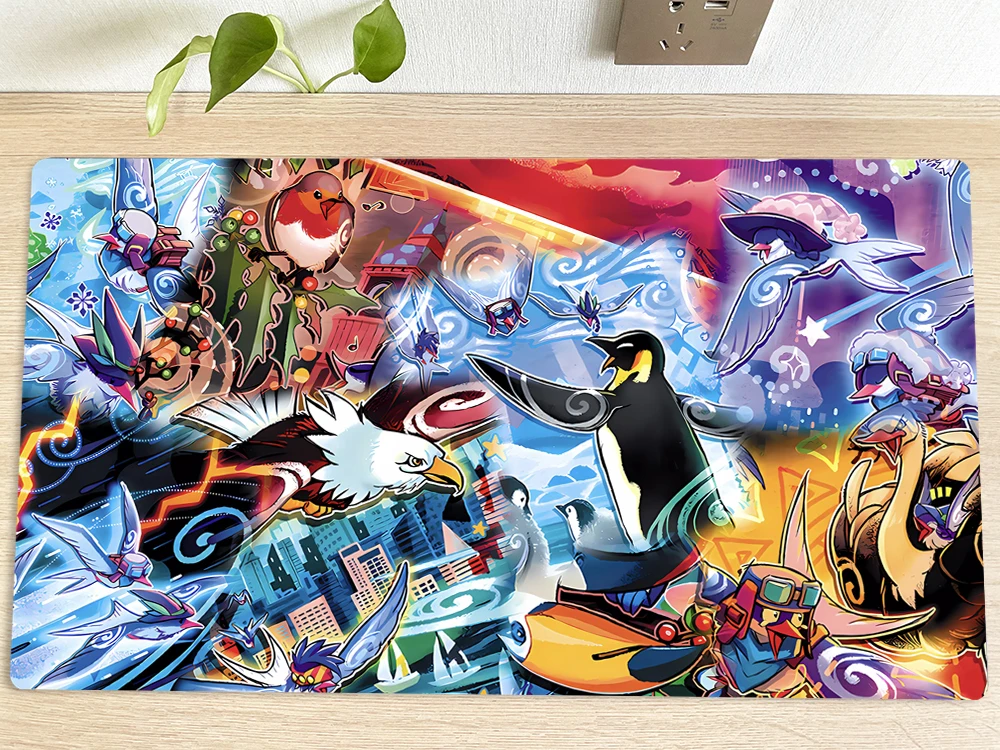 YuGiOh Playmat Floowandereeze TCG CCG Mat Trading Card Game Mat Rubber
