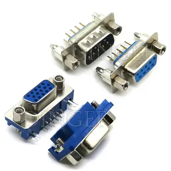 DB9 DB15 RS232 Male/Female With Set Screw Post 3.08 VGA Interface 1