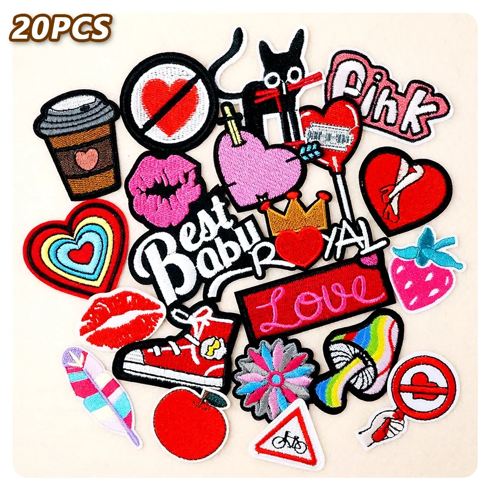 20 шт./партия, Детские нашивки с аппликацией