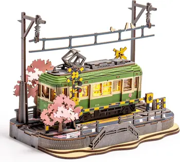 Tram Wooden Puzzle Kit 1