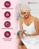 New Silk Turban Bonnets For Women Adjustable Twisted Sleeping Night Cap Stretch Chemo Head Wrap Cap For Curly Ladies 5