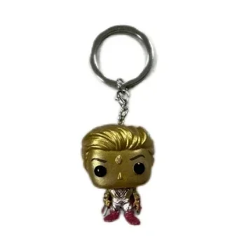 thumbnail image 1 of Recién llegado FUNKO POP Disney llaveros héroes Iron-man iron-spider black.panther alien green goblin batman figura de acción juguetes, 1 of 5