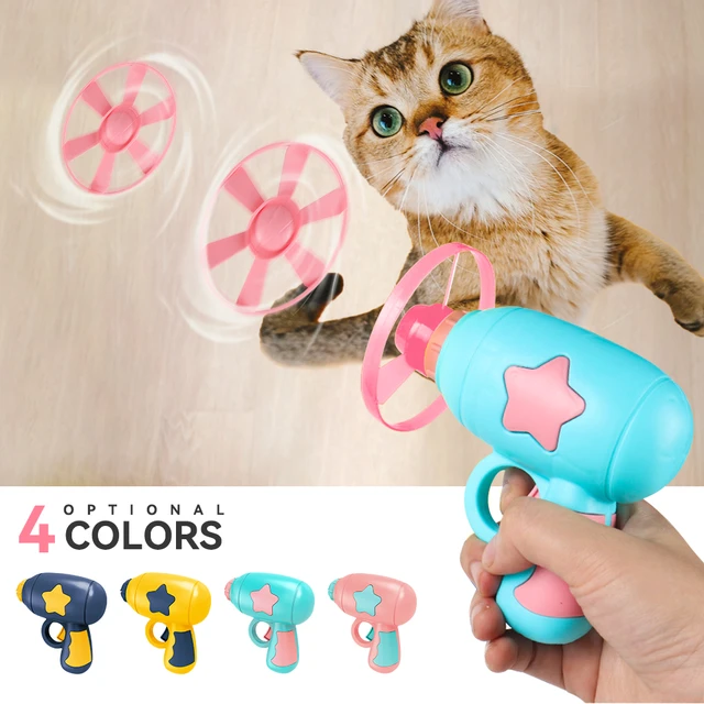 Gato engraçado interativo teaser brinquedo de treinamento criativo gatinhos  mini bambu-helicóptero jogos brinquedos para animais de estimação