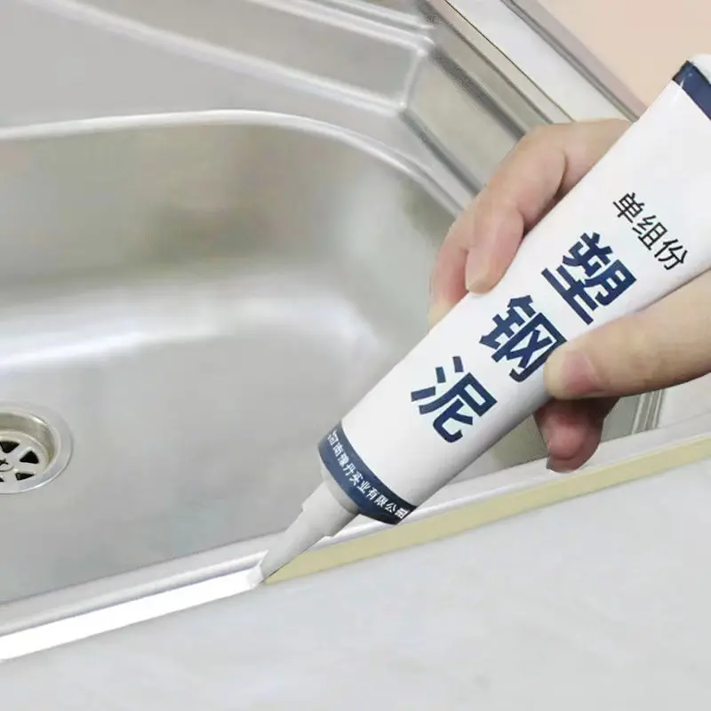 

Adhesives Plastic Clay Super Glue Caulking Waterproof Toilet Edge Sealing Adhesive Materials Kitchen Bathroom Accessories Home