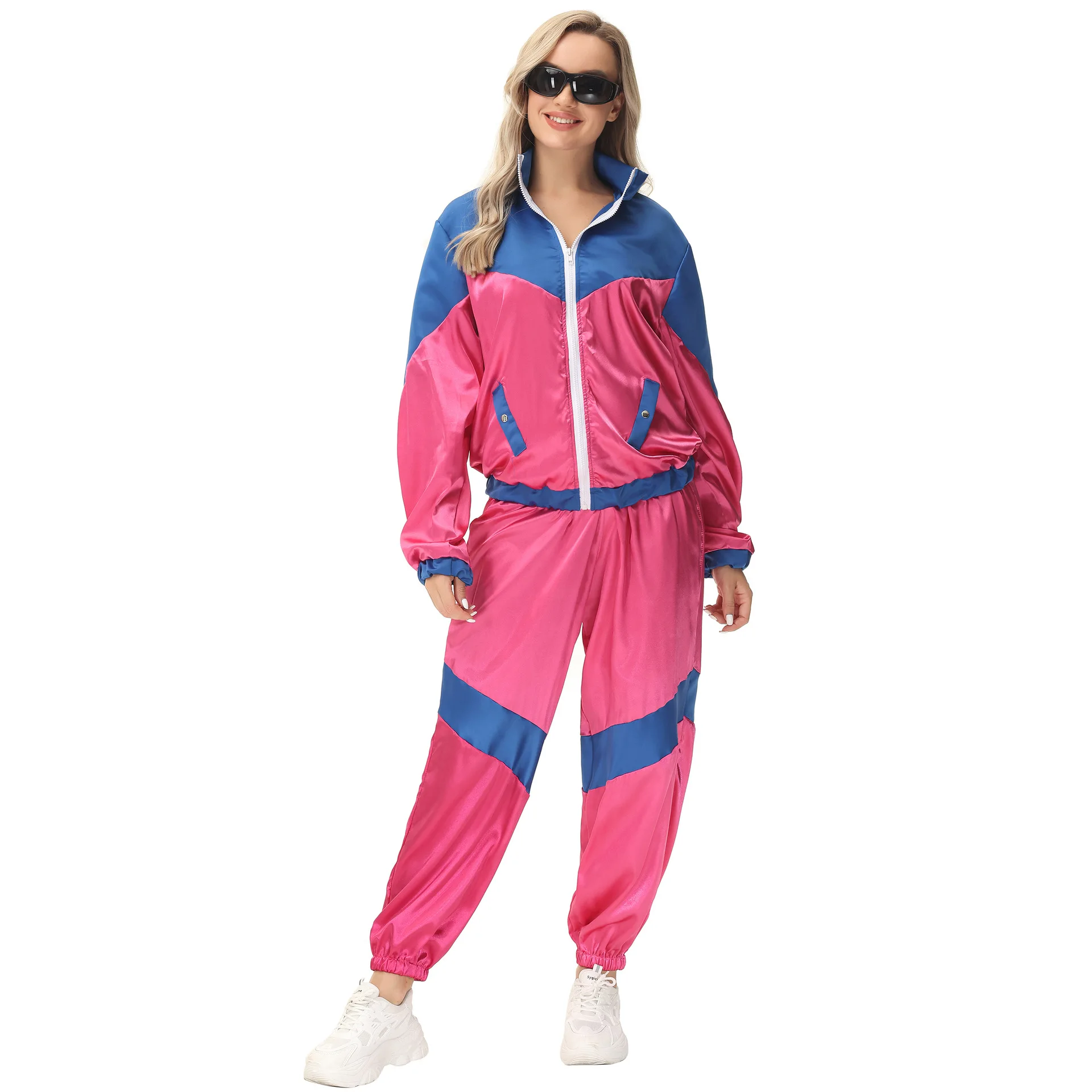 

Hip Hop Cosplay Disco Sports Suit Costume baseball uniform for Adult Carnival Party