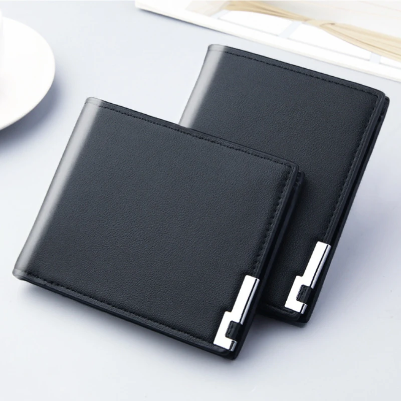 Short Wallet Mens Wallet Fashion Card Holder Wallet