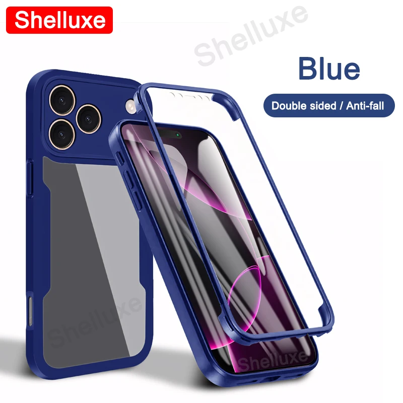 360 Full Body Screen Protector Front Back Double-Sided Phone Cover