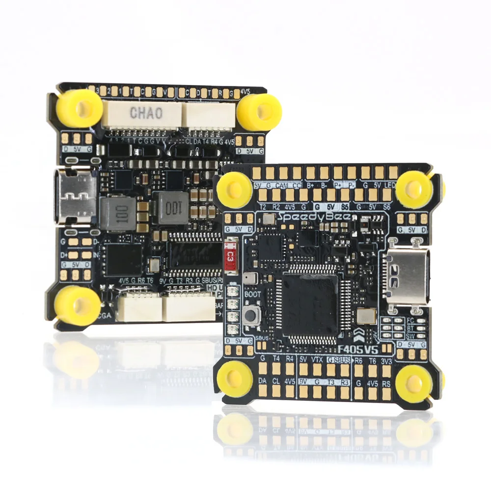 SpeedyBee F405 V5 55A Stack（F405 V5 30.5&times;30.5mm Model Aircraft Flight Controller+ 55A 4-in-1 ESC with ox32 Firmware）
