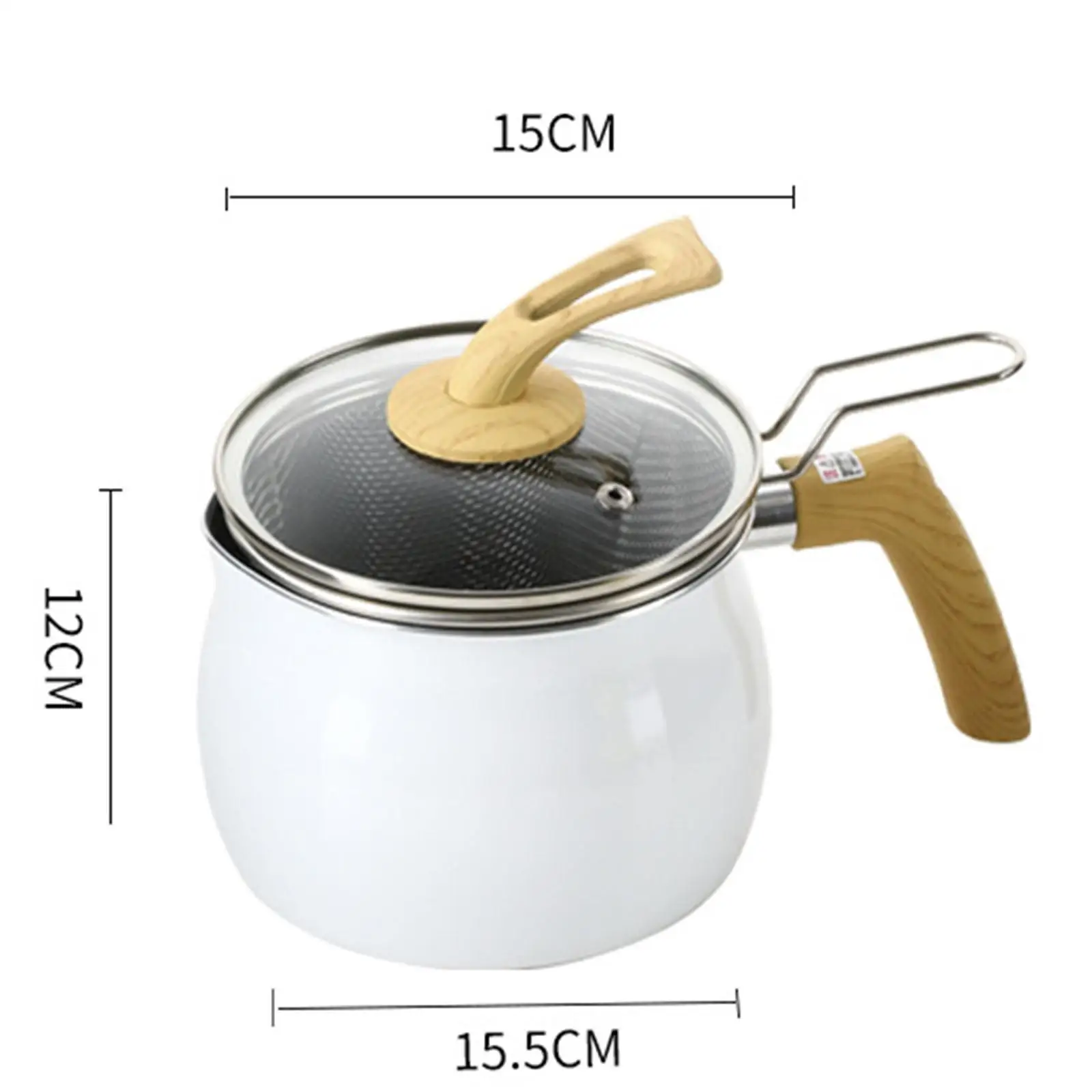 Small Pot Small Soup Pot Cookware Deep Type Multipurpose Cooking Tool Milk Pan