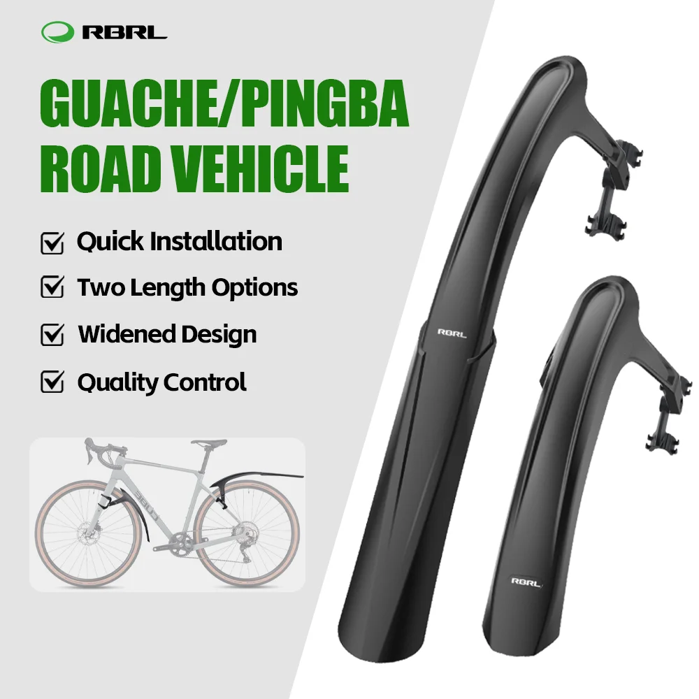 Bicycle fender RBRL 700c road bike quick release gravel bike mudguard strong PP mud proof accessory