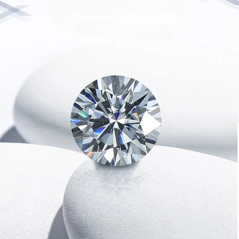 Moissanite Stone Wholesale Extremely Shiny Quality Multiple Shapes Top D Color Vvs1 Jewelry Making Materials with GRA Certified 3